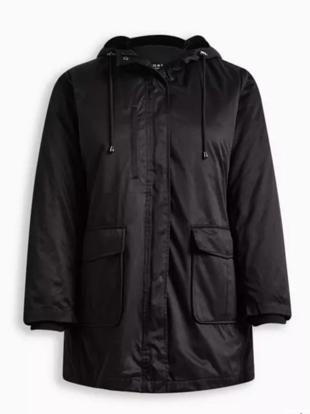 Torrid Sz 3 Nylon 3 In 1 Parka Puffer